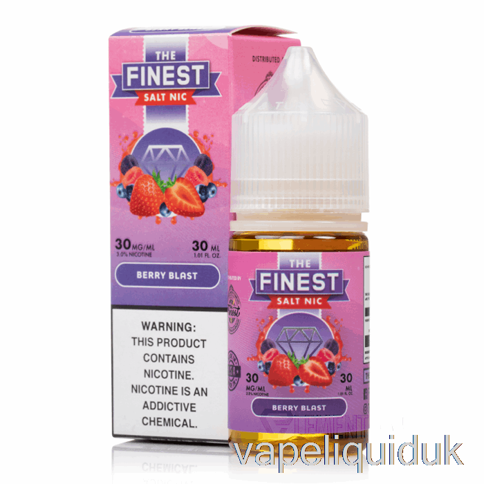 Berry Blast - The Finest Fruit Edition Salt Nic - 30mL 30mg Vape Juice